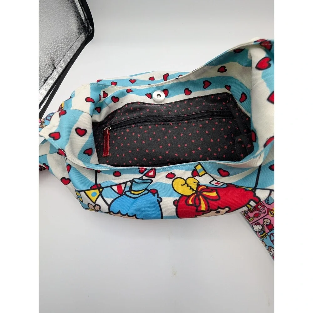 Loungefly Hello Kitty Sanrio 50th Anniversary Circus Tote Shoulder Bag 2010‎